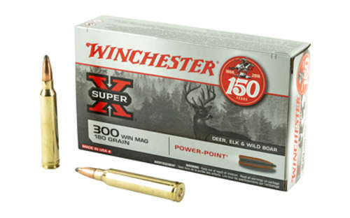 Ammunition Winchester Ammunition Super X 300WinMag WIN SPRX PWR PNT 300WIN 180GR 20/200